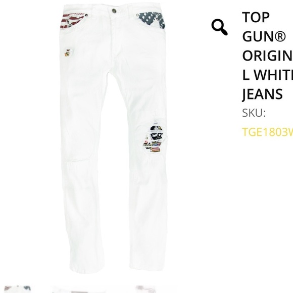 Top Gun Mens American Jeans. Nearly new. Size 38 - Picture 3 of 13